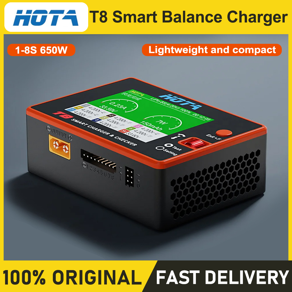 Fpv Drone Charger - HOTA T8 Smart Balance Charger 1-8S