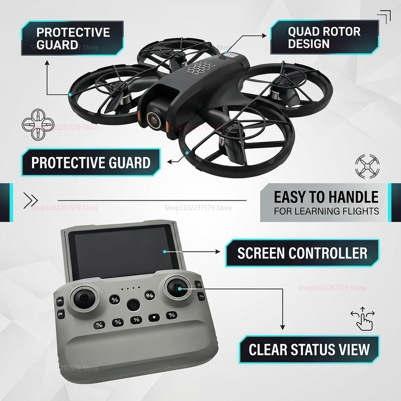 2026 New M5 Mini Drone 8K HD C - Fpv Drone Charger review and price
