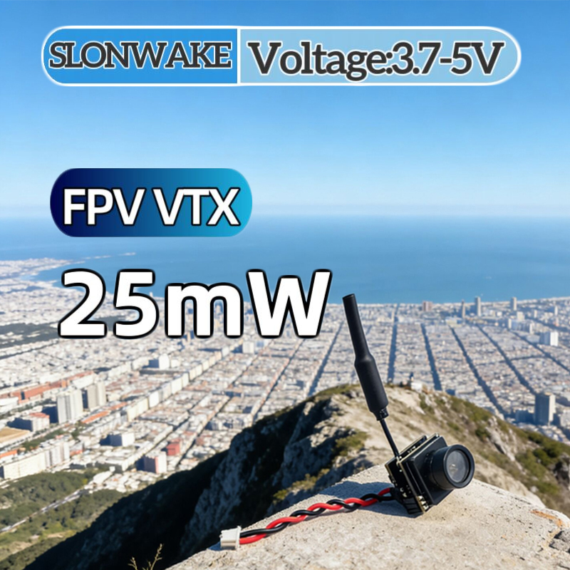 SLONWAKE FPV 25mW power simula - Fpv Drone Camera review and price