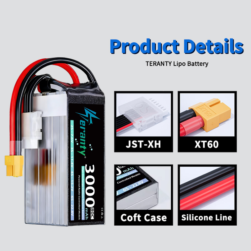 TERANTY 6S 22.8V 3000mAh 80C/1 - Fpv Drone Charger review and price
