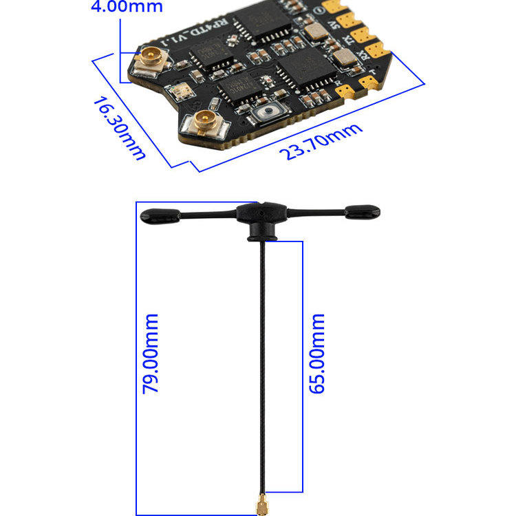 RadioMaster RP4TD ExpressLRS 2 - Fpv Drone Antenna review and price